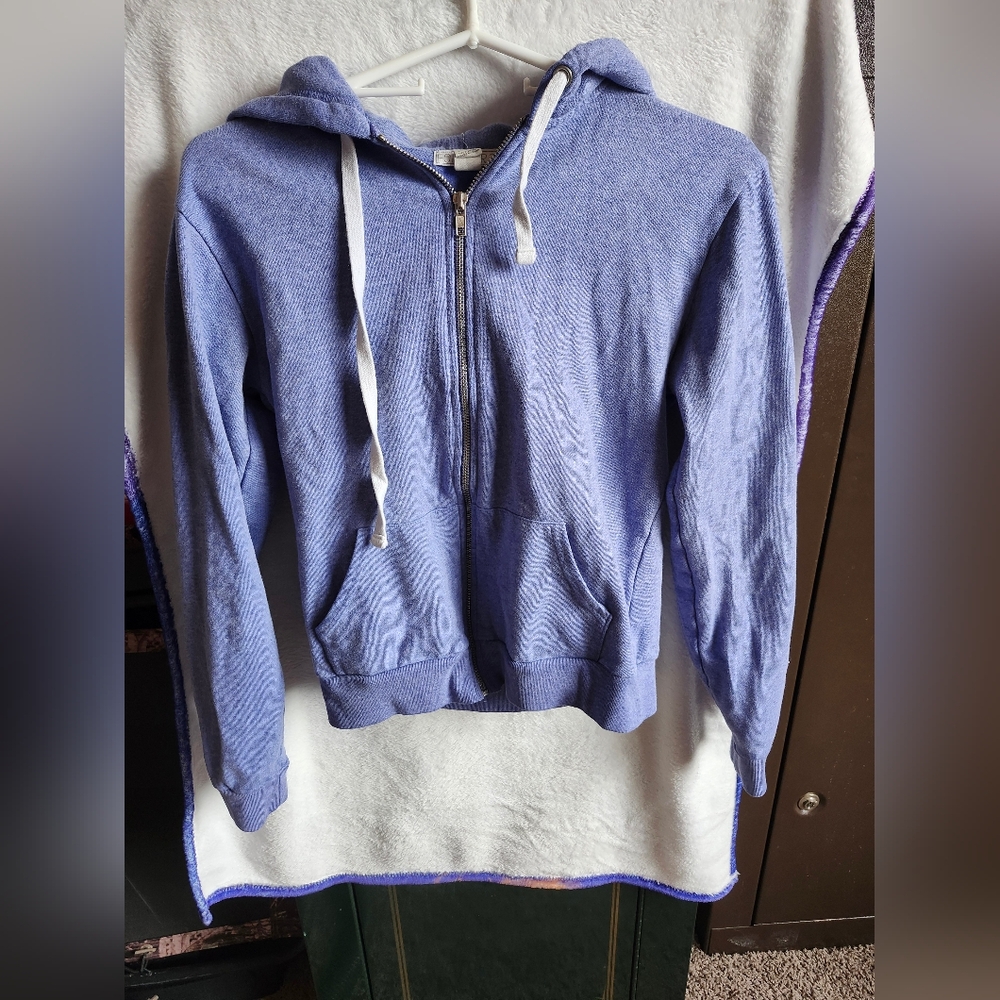 Women's Blue Hoodie Sweater